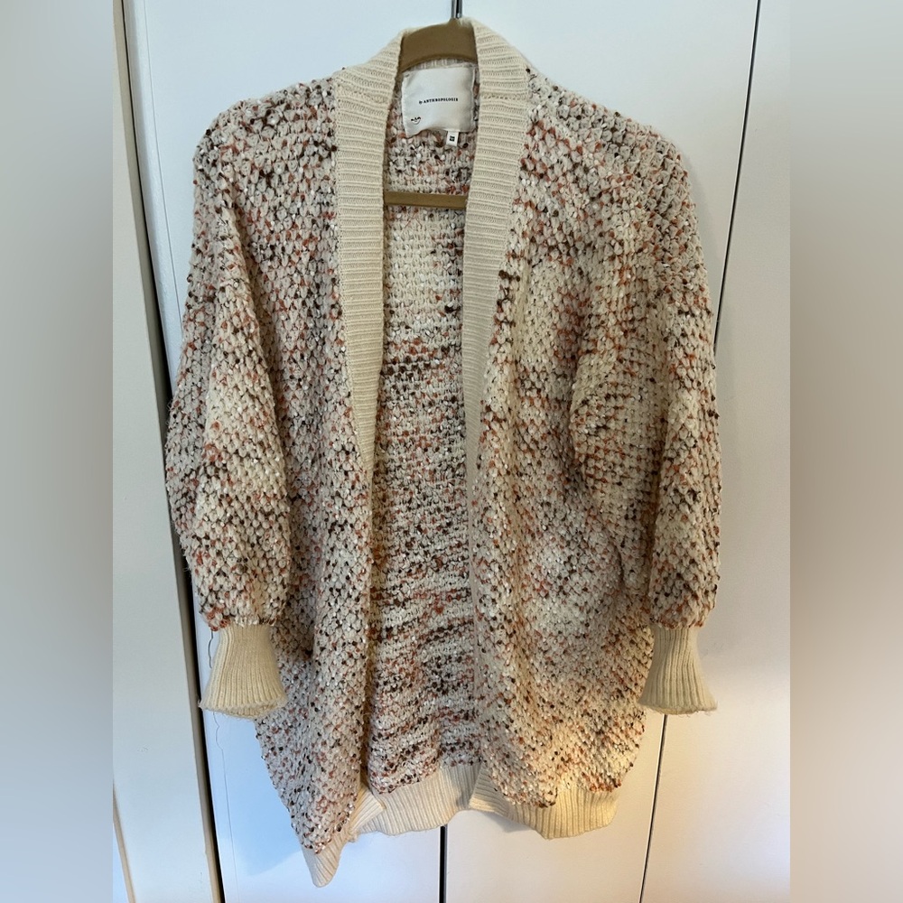 Anthropologie Jenna Marled Knit Cardigan